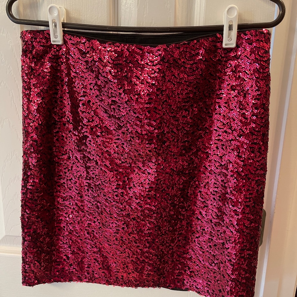 Sequin skirt